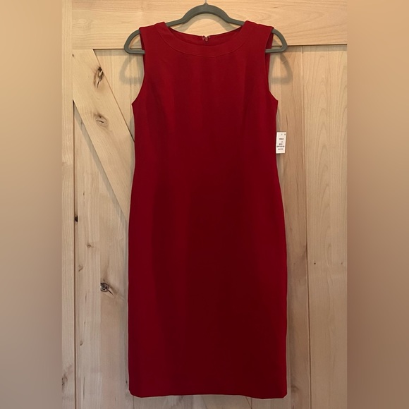 KASPER Women's Flutter-Sleeve Pink Sheath Dress NWT main image 0